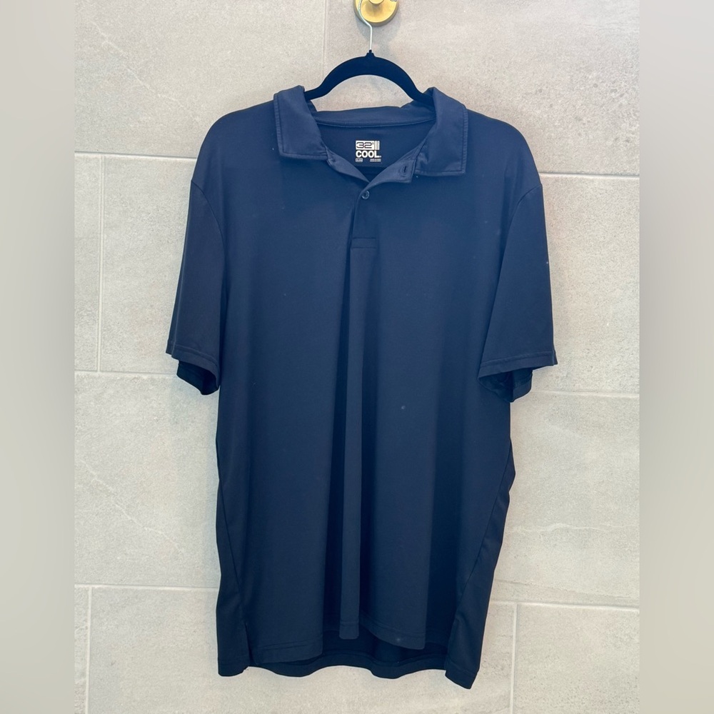 32 Degrees Navy Men's Golf Polo Shirt